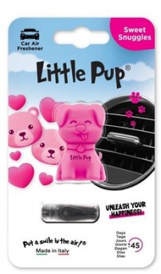 Autóillatosító, szellőzőrácsra, LITTLE PUP "Sweet Snuggles", pink