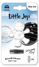 Autóillatosító, szellőzőrácsra, LITTLE JOYA "New Car", fehér